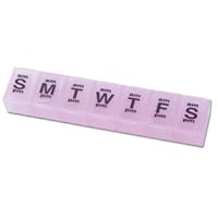 7 Day XXL Twice a Day Weekly Pill Organizer - Lavender