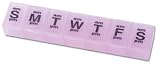 7 Day XXL Twice a Day Weekly Pill Organizer - Lavender