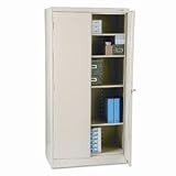 Cleaning Supplies Storage Cabinet 72 x 36 x 18, Putty (TNN1470CPY)