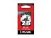 Lexmark Cartridge No. 28 - Print Cartridge - 1 X Black - Blister With Acoustic - Lrp