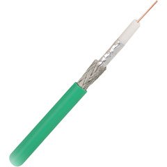 Monster CI MCX-GRN-250 Bulk Green Mini Coaxial Video Cable (250 feet)