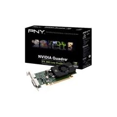 PNY nVIDIA Quadro FX 380 Grafikkarte (PCI-e, 512MB GDDR3 Speicher, 1 GPU) Full Retail