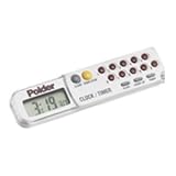 Polder 898-90 Clock, Timer & Stopwatch, White