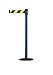 Tensabarrier - 890B-33-23-23-MAX-NO-D4X-C - blue post, 2" wide, 13