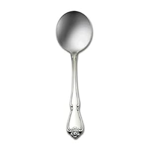 Arbor Rose Flatware, Bouillon Spoon, 36 per case, 36 BX by Oneida