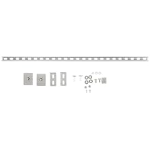 Justrite 84000 Seismic Bracket Kit, 48" Width x 4" Height x 4" Depth