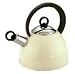 1 ltr Coloured Whistling Kettle - Cream
