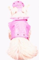 Biker Babe Jacket Dog Costume