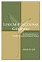 Lexical-Functional Grammar: An Introduction to Parallel Constraint-Based Syntax (Center for the Study of Language and Information - Lecture Notes)