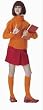 Adult Velma (Scooby Doo) Sexy Women's Costume Adult Halloween Outfit - Standard Dress Size 12