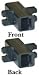 MTRJ / MTRJ, Duplex, Plastic Housing, Fiber Coupler. Fiber Optic Cable / Adapter, Fiber Optic Cable / Adapter