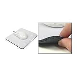 Mouse Pad, Natural Rubber - White