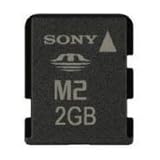 2GB Sony M2 Memory Card (MSA-2GD) with Duo Adapter
