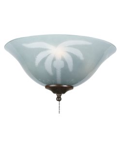 Fanimation G210 Frosted Tropical Glass Bowl
