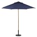 Market Umbrella 8-ft Navy Blue for Patio or Beach