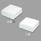 マサル工業 ジャンクションボックス C型 ミルキーホワイト 《メタルモール 付属品》 C3093