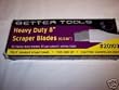 Better Tools 8" Scraper Blade 10 per tube