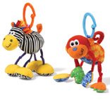 Infantino - Jittery Jungle Pals Zebra