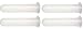 Paintball Diablo 140 Round Pods/Tubes set of 4
