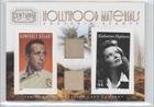 2010 Panini Century Hollywood Materials Dual Stamp Dual Memorabilia #28 - Katharine Hepburn/Humphrey