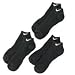 Nike Performance Moisture Wicking Men's Low Cut Socks, 3 Pair, Black, Shoe Size 8-12
