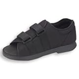 Shoe Post-Op Classic Women Black, Shoe Size - 6.5-8 - Medium