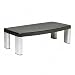 3M MS90B Adjustable Extra Wide Monitor Stand - Up to 40lb - Up to 17" Monitor - Black