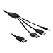 DELOCK Kabel eSATAp > eSATA/miniUSB/ DC-5V 1m