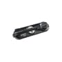 Outlets To Go Power Strip with USB -  Black