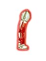 Jupiter Night Spiral Curved e-Glass Dildo
