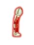 Jupiter Night Spiral Curved e-Glass Dildo