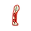 Jupiter Night Spiral Curved e-Glass Dildo