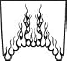 Ghost Flame EPS Vector Sign Clipart