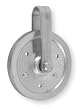 Battalion 1XND6 Cable Pulley, Steel, L 4 In