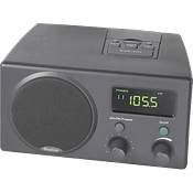 Boston Acoustics Receptor Clock Radio (Charcoal)