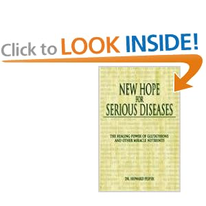 Click here to buy New Hope for Serious Diseases: The Healing Power of Glutathione by Howard Peiper.