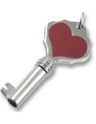 Rembrandt Charms Key Heart Charm