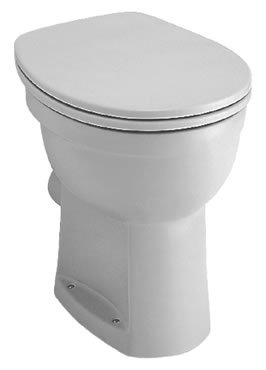 Omnia-vita Standflachspül-WC,weiß