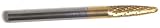 Champion SL41 Titanium Nitrite Coated Burs Solid Carbide Miniature 1/8" Cutter Diameter 3/8" Length of Cut