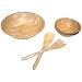 7 Piece Bamboo Salad Set