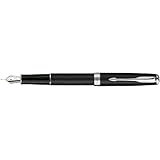 Parker Sonnet Original Matte Black CT Medium Point Fountain Pen - 1743618