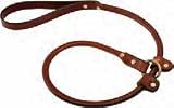 Mendota Leather Handler's Slip Lead - 3/4 x 3'