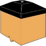 Simpson Strong Tie #DPPC4BK 4x4 Post Cover