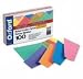 Index Cards,Ruled, 5"x8", 100/PK, Assorted, Sold as 1 pack