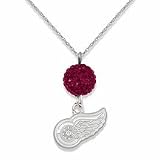 Detroit Red Wings Ovation Crystal Necklace