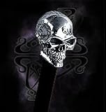 The Alchemist Skull Silver Cane