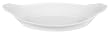 Bia Cordon Bleu Individual White Porcelain 8-Ounce Oval Au Gratin, Set of 4