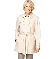 Classic Collection Double Breasted Belted Trench Coat
