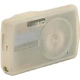 Delkin Snug-It, Silicone Digital Camera Skin for the Panasonic Lumix TZ3, White, with Neck & Wrist Straps