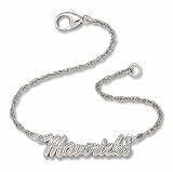 Dallas Mavericks Mavericks Sterling Silver Script Bracelet